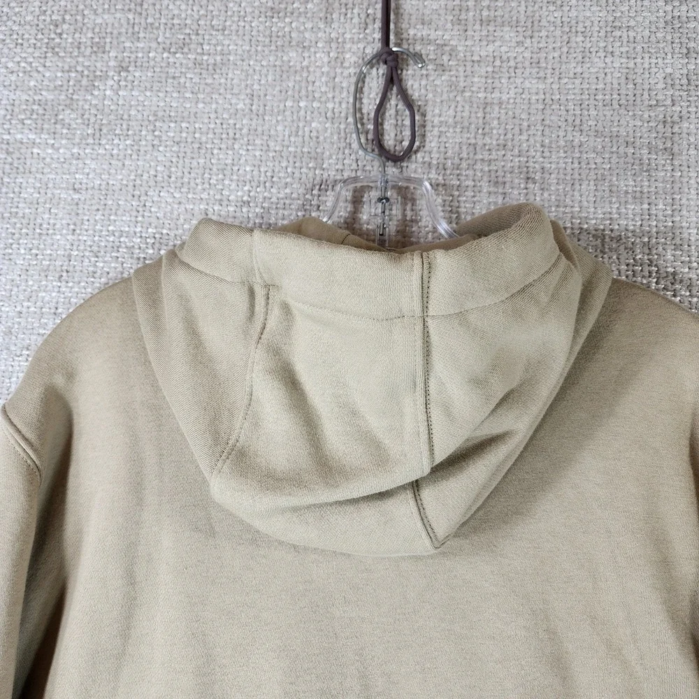 Nike NSW Club‎ Fleece Pullover Hoodie Mens M Cement Beige BV2654-247 NEW